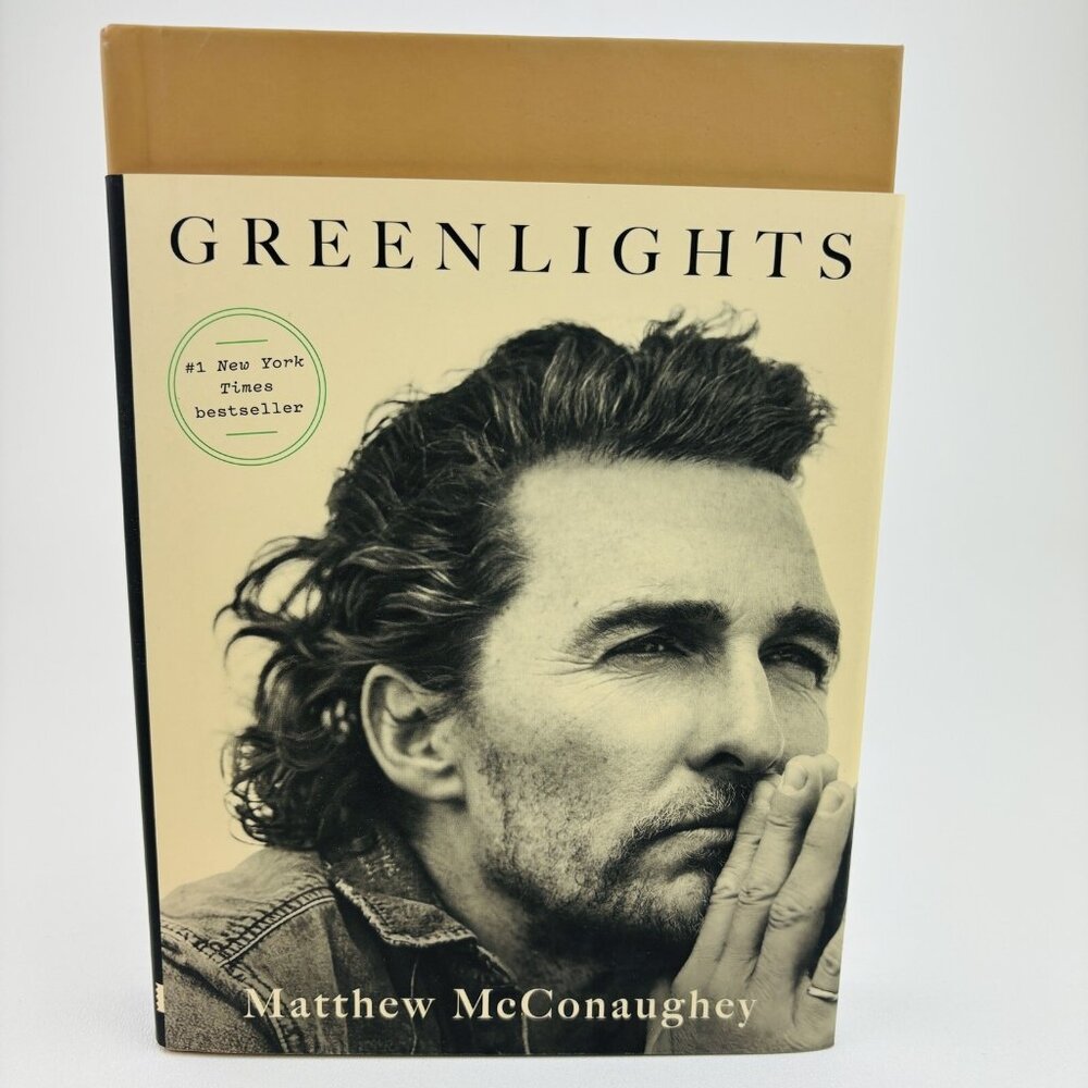Greenlights By Matthew McConaughey Hardcover Dust Jacket 2020 Book